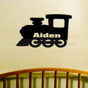 train boys vinyl wall art room decor