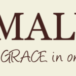 Baby Name with text: All of God's Grace in One Little Face-Custom Wall Quote