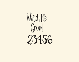 vinyl letters for growth chart wall words