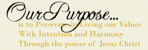 Our Purpose Family Wall Decal