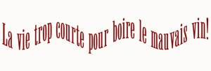 Dining Room Wall Quote French