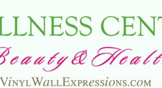 vinly lettering custom design-beauty-wellness