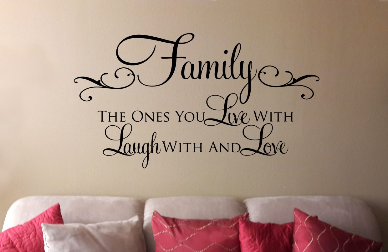 Home is the Starting Place Of Love, Hope & Dreams Wall Decal With ...